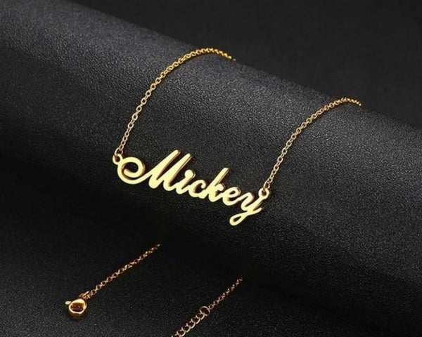 “Script Style” Custom Name Necklace - Beauty of the Belle