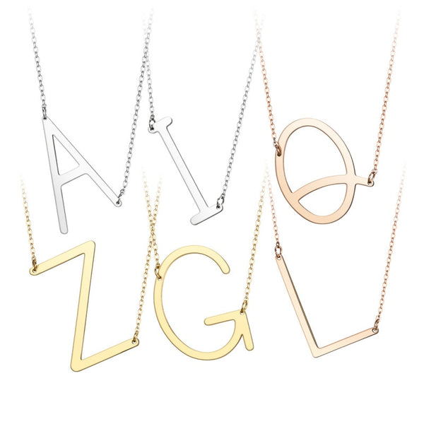 Women's Initial Necklace - Beauty of the Belle