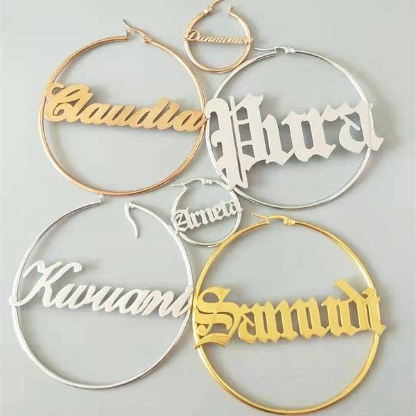 Classic Name Hoops - Multiple Sizes Available