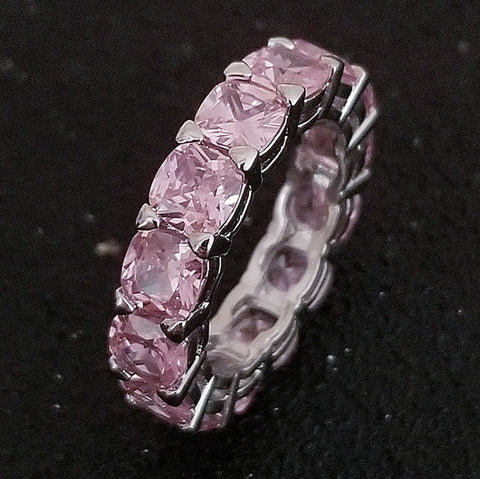 Pink Dreams Ring- .925 Sterling Silver
