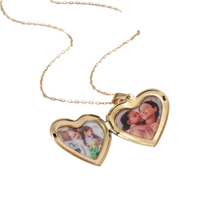 Heartstrings Photo Necklace