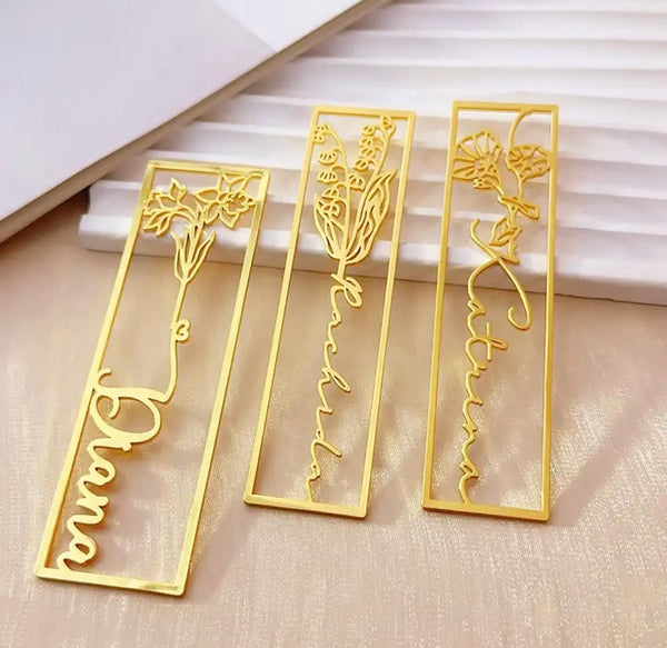 Blossom Name - Personalized Bookmark