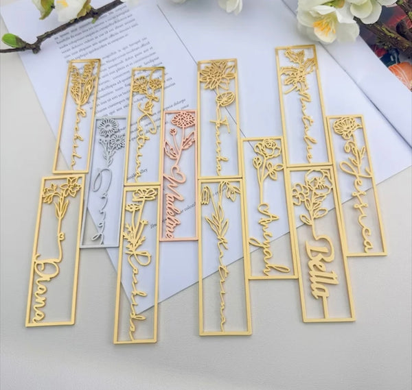 Blossom Name - Personalized Bookmark