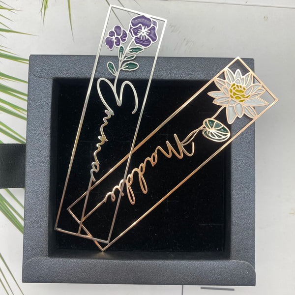 Blossom Name - Personalized Bookmark