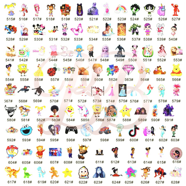 Character Custom Color Set ll - Multiple Characters Available