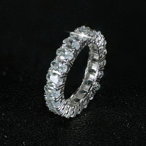Jade Ring- .925 Sterling Silver