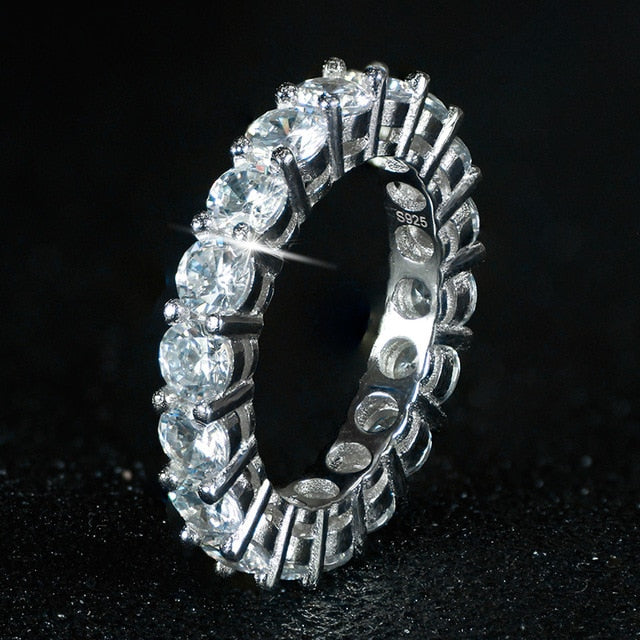 Jade Ring- .925 Sterling Silver