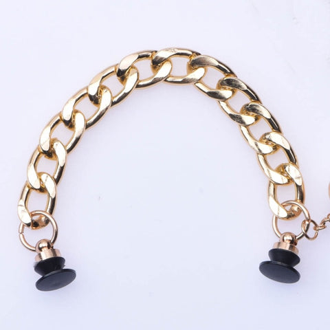 Gold Chain - Shoe Charm Bracelet
